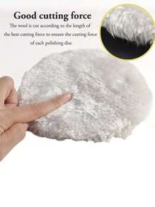 Polishing Kit Car Polishing Pad Waxing Sponge Disk Wool Wheel Auto Paint Care Polisher Pads Car Gadget - Black and White - View 4