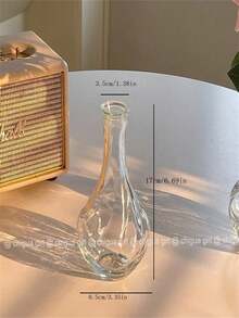 Bình thủy tinh trang trí thủy canh, Bó hoa bàn ăn phòng khách trong nhà, Trang trí hoa nhân tạo bằng nhựa phòng ngủ - Trong sáng - Xem 6