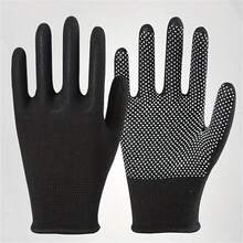 5 双男女通用工作手套 - 防滑、透气、有弹性，适合骑自行车、跑步、驾驶和送货等户外活动、冬季暖手器 - 彩色 - 查看 6