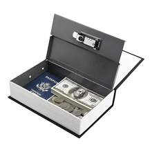 Cofre Camuflado Forma De Livro Dicionário Com Chave