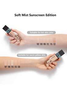 Maybelline Custom Hydrating Liquid Foundation For Oily Skin, 30ml - #115 Fair With a Reddish Tint - View 5