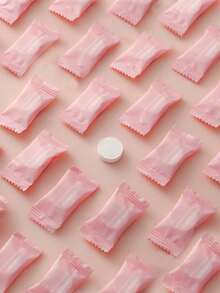 10/20 chiếc khăn nén Mini Tablets dùng một lần Khăn mặt di động dùng cho du lịch, cắm trại, đi bộ đường dài, thể thao, thẩm mỹ viện, khăn lau tay tại nhà - Hồng - Xem 2