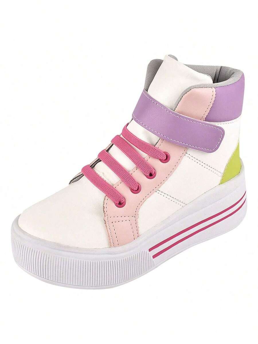 TÊNIS INFANTIL CANO ALTO MENINA BOTINHA CONFORTÁVEL MODA