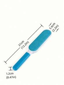 1 件装除尘衣物静电刷、沙发除毛器、羊绒宠物家用刷、宠物毛发去除刷 - 适用于衣服、床上用品、家具和地毯的手动除毛和毛发清洁器 - 多色 - 查看 5