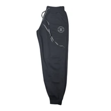 Kit 4 Calças Infantis Moletinho Menino Unissex Menina 2 ao 12 - Cinza Claro - Visão 4