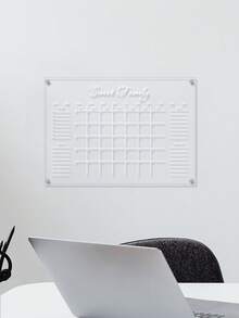 1 bảng tin Acrylic tái sử dụng cho văn phòng trường học, khung trưng bày kế hoạch hàng tuần/hàng tháng sáng tạo, bảng xóa khô - Nhiều màu - Xem 10