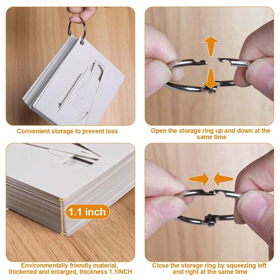 Large Letter Stencils 4 Inch, Thickene Symbol Numbers Craft Stencils