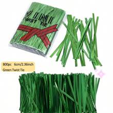 800 Pcs Metallic Twist Ties 6 Colors Twist Tie 6/8/10/12/15/20 Cm Colorful Metallic Twist Ties, Ties Twist Ties For Bags Foil Twist Ties Bag Ties Colorful Twist Ties For Party Gift Wrapping Bags Cellophane Treat Bags Metallic Twist Ties, Colors For Bakery Ties, Goodie Bags Ties