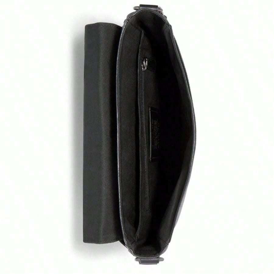 Coach Houston Map Signature Canvas Messenger Bag Black SHEIN USA