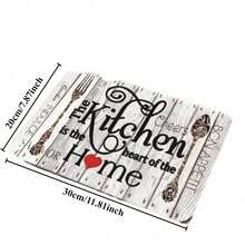 1 件橡胶干燥垫、咖啡机垫、手工咖啡壶沥水垫、厨房台面碗碟干燥垫、带防滑橡胶背衬的耐热沥水垫、硅藻泥沥水垫、隐藏污渍厨房超强吸水沥水垫、易于清洁的碗碟架垫，非常适合厨房、咖啡店、酒吧、节日、派对、家居装饰 - 彩色 - 查看 5