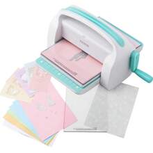 Manual Die Cutting & Embossing Machine, Portable Cut Machines, 6/9 Inch Opening Scrapbooking Machine Full Kit Included, For Arts & Crafts, Scrapbooking, Card Making And Crafting - 白色 - 查看 4
