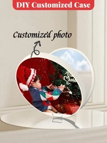 1 Piece Customized Leather Phone Case Holder With Mirror, Build-In Multi-Functional Phone Grip, Foldable Makeup Mirror, Personalized Pocket Mirror, Creative Gift Opinions, Lightweight Daily Mirror Widgets. - Multicolor - View 1