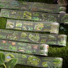 1 件山地草景观剪贴簿 DIY 材料贴纸卷 - 彩色 - 查看 2