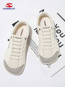 HOBIBEAR Giày unisex mũi rộng, kiểu dáng tối giản, thoáng khí và thoải mái, phù hợp cho chạy bộ đường mòn và đi bộ. - Màu Xám nhạt - Xem 4