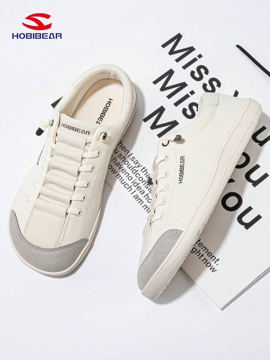 HOBIBEAR Giày unisex mũi rộng, kiểu dáng tối giản, thoáng khí và thoải mái, phù hợp cho chạy bộ đường mòn và đi bộ.