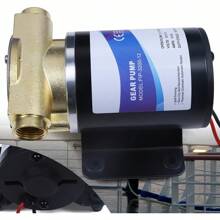 SENDERPICK [SENDERPICK]12V Bilgenpumpe Selbstansaugend Deckswaschpumpe Wasserpumpe Tauchpumpe Springbrunnenpumpe Membranpumpe Tiefrohrpumpe für Schiffsyachten Bordwassertanks (12V 23L/min)[Nice gift for your family&friend]