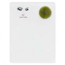 1/2/3pcs Acrylic Jade Stone Eyelash Extension Plate Tray Grafting Lashes Holder Glue Pallet Board Stand Pad Makeup Tools