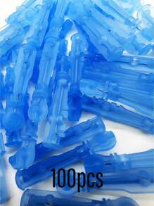 200/100/50/30/10 peças Ferramenta Descartável de Remoção de Cravos, Agulha Profissional para Espinhas, Ferramenta de Remoção de Acne, Higiênica, Adequada para Cuidados Faciais Pessoais e Uso em Salão (Formato de Cabeça Plana)