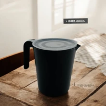 17-Piece Kit 10 Bowls, Multipurpose Jars, Lunch Boxes With Lids + 1 Jar And 6 Cups - 黑色 - 查看 6