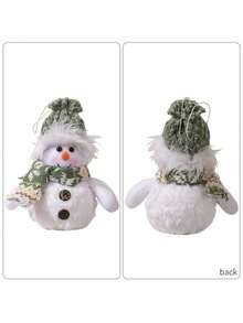 1PC Đồ trang trí Giáng sinh, Đồ trang trí không khí Giáng sinh, Đồ trang trí người tuyết mùa đông, Mũ len xanh Giáng sinh có đèn trang trí Quà tặng tốt nhất - Nhiều màu - Xem 8