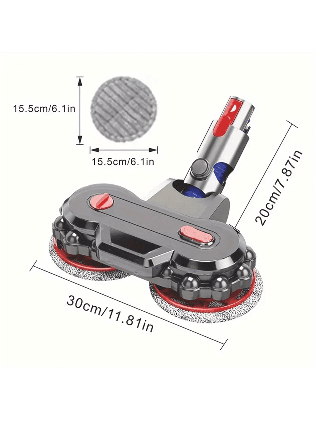 Suitable For V15 V8 V7 V10 V11 Vacuum Cleaner Electric Wet And Dry Mop