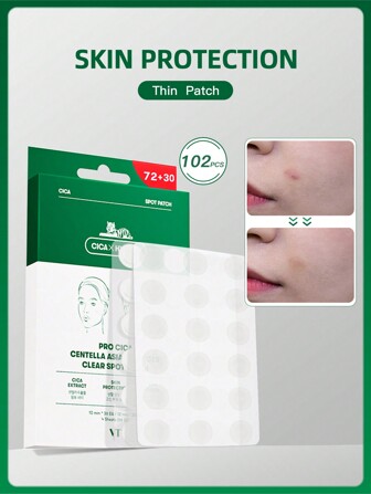  Parches para aclarar manchas VT PRO CICA CENTELLA ASIATICA TIGER 102