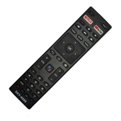 Controle Remoto Compativel Jvc Smart Tv 4k Netflix Youtube 9098