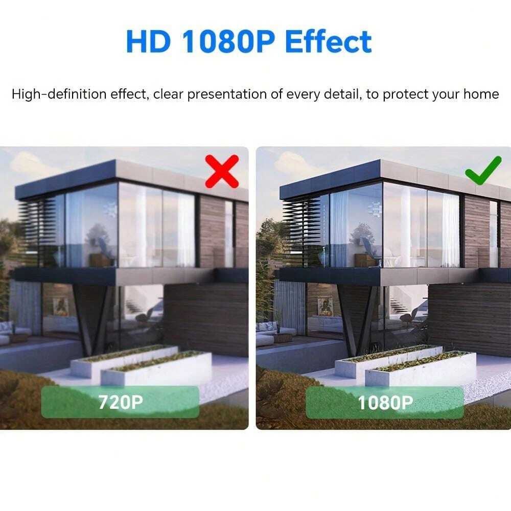 Outdoor Security Camera, Wireless IP Camera Home Security System