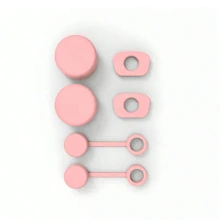 6pcs Cup Straw Splash-Proof Lid & Sealing Gasket Accessories, Compatible With 40oz And 30oz Cups, Includes Straw Lid, Leak Stopper, And Spill-Proof Cap, Clear Color (Please Select The Correct Version)