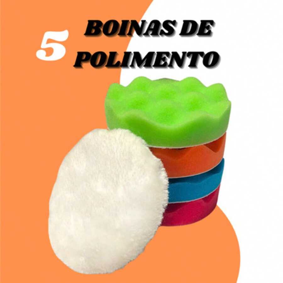 5 Inch Car Polishing Kit Sandpaper Pads For Angle Grinder Polisher