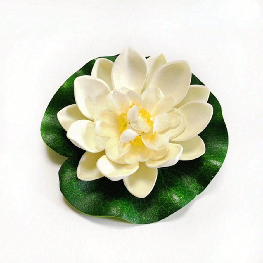 10cm/18cm Floating Artificial Lotus Flower Fake Plant DIY Water Lily