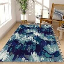 现代风格的地毯，柔软，防滑，可机洗，吸水，防污，家居装饰，非常适合客厅、卧室和门口装饰。 - 彩色 - 查看 18