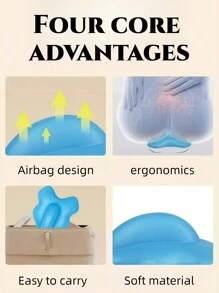 1 件 PC 肌肉按摩器、盆底肌肉训练器、家庭健身锻炼工具、男女通用凯格尔锻炼器 - 彩色 - 查看 6