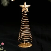 1 件金属装饰铁制五角星装饰件，北欧风格迷你桌面摆件（熨烫时可能会有轻微高温痕迹）