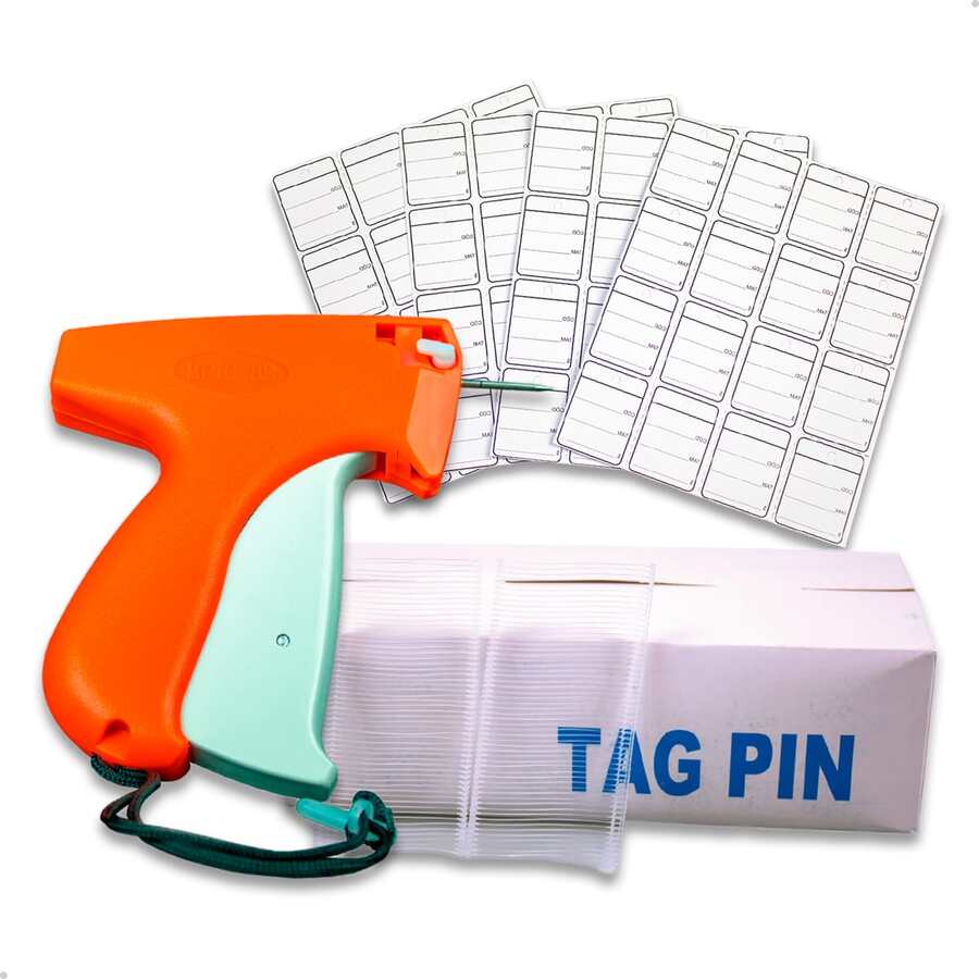 Tag Guns - TAG MACHINE + 1000 PINS + 1000 LABELS - View 1