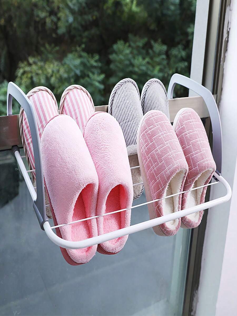 Creative Hanging Window Sill Clothes Drying Rack, Foldable Easy ...