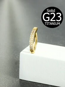 14G G23 Titanium Clicker Belly Button Ring10mm Reverse Curved Hoop Navel Barbell Piercing Jewelry For Women - Belly Ring - View 13