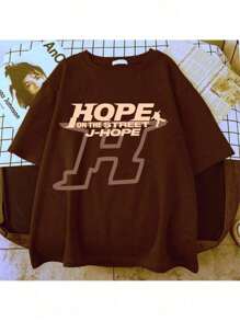 Jung Hoseok Printed Unisex T-Shirt - Rỉ Nâu - Xem 1