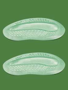 HALF INSOLE 1 双女鞋前掌垫防滑硅胶足部疼痛缓解垫适用于高跟鞋凉鞋凝胶鞋垫 - 眼淚前掌墊透明款 - 查看 2