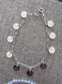 Religious Bracelet 10 Commandments 925 Sterling Silver - 銀色 - 查看 2