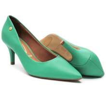 Vizzano Women's Pumps, Low Thin Heel, Soft, Original - 綠色 - 查看 5