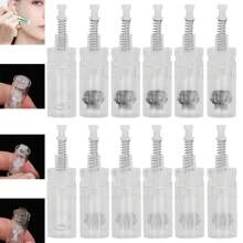 Aguja De 12 36 Pinos Dermapen Caja,12pcs Cartuchos Repuestos Para Microneedling - transparente - Ver 1