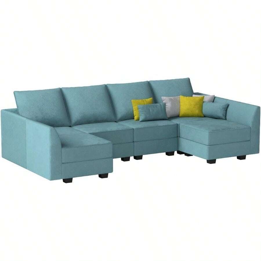 Modular Sectional Sofa U Shaped Sectional Modular Sofa With Storage