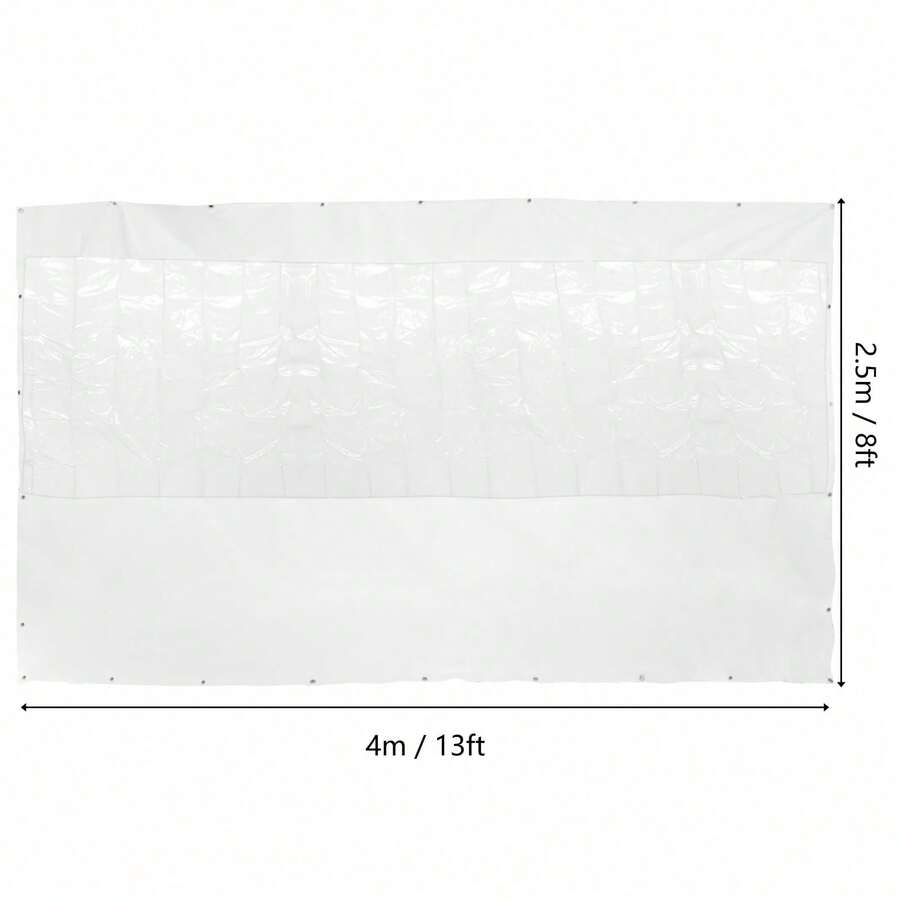 Commercial Durable Clear Awning Canopy Patio Enclosure PVC Curtain