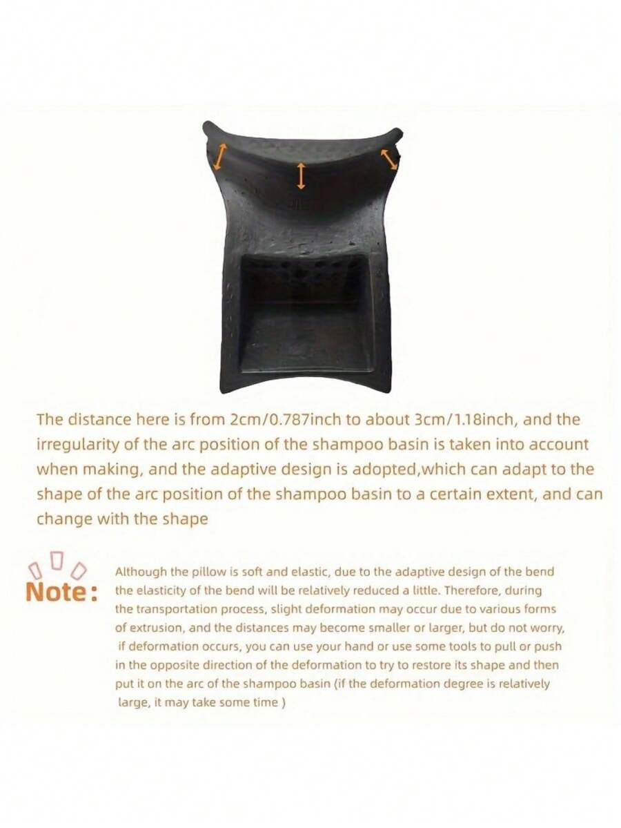 1pc Bathtub Pillow, Home Hair Washing Bowl Sink Accessories Pillow