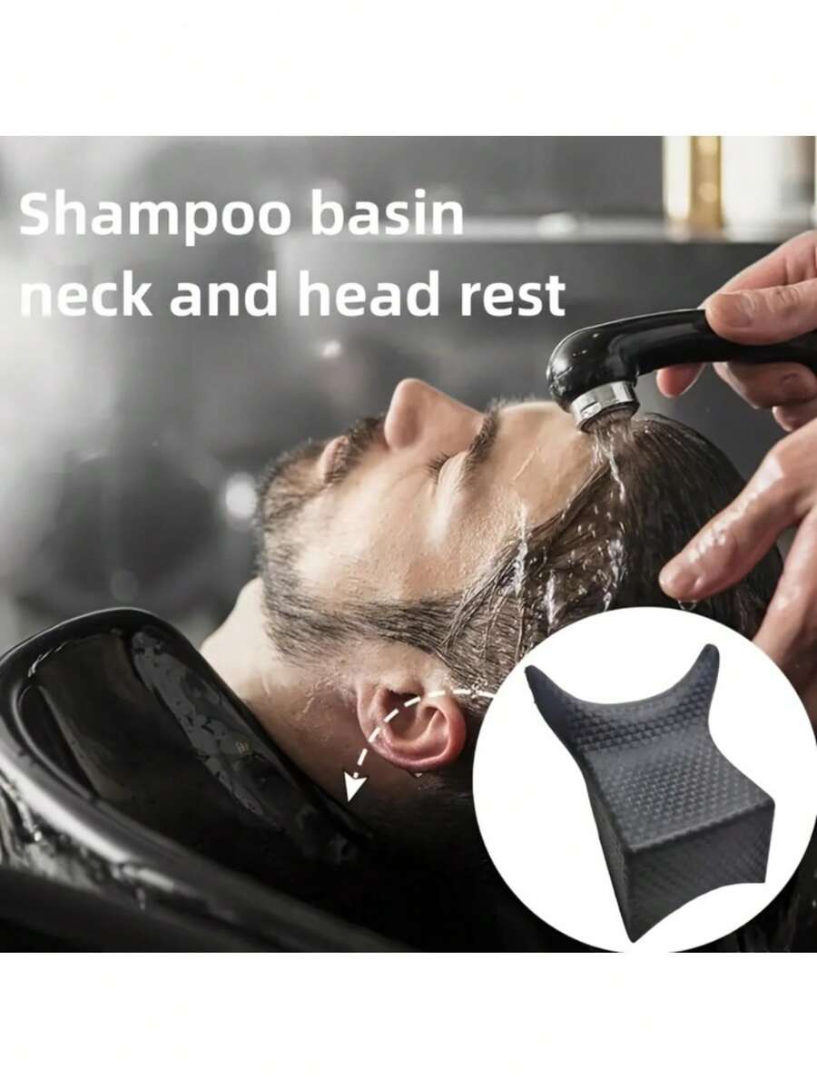 1pc Bathtub Pillow, Home Hair Washing Bowl Sink Accessories Pillow