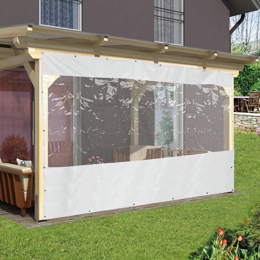 Commercial Durable Clear Awning Canopy Patio Enclosure PVC Curtain