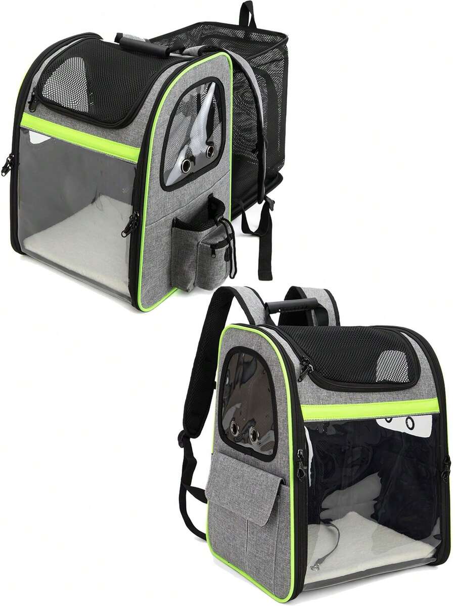 Cat Carrier Backpack, Pet Carrier Backpack, Portable Double Shoulder