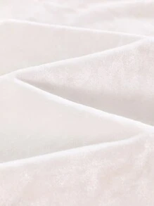 2pcs Women Velvet Pajama Set With Lapel Button Long Sleeve Top And Loose Comfortable Long Pants, Elegant & Warm For Sleepwear & Loungewear