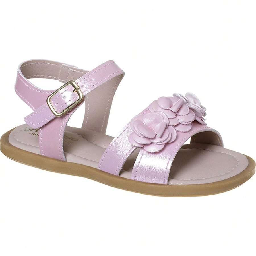 Ortopasso Angel Children's Sandal Girl's Little Flower - 藕粉色 - 查看 1